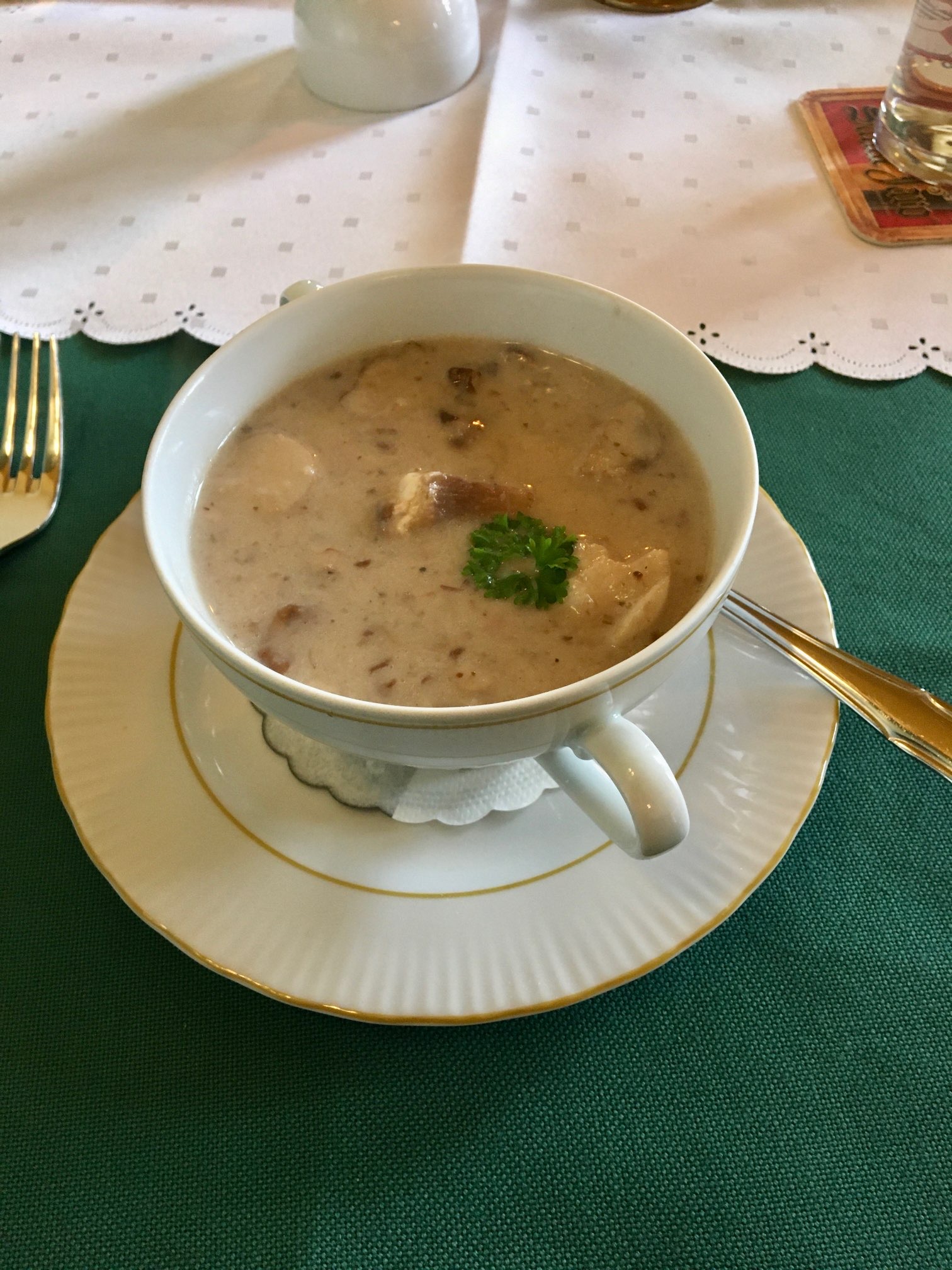 Pilzsuppe