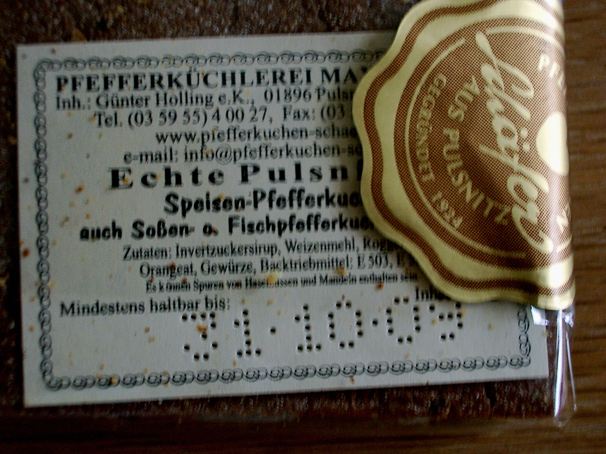 Bild 14 Pfefferküchlerei Max Schäfer Inh. Ingo Holling in Pulsnitz