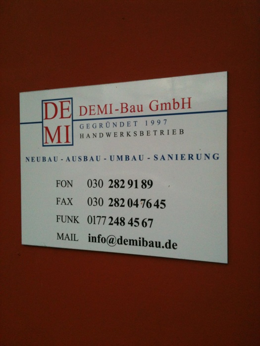 Bild 2 DEMI-BAU GmbH in Berlin