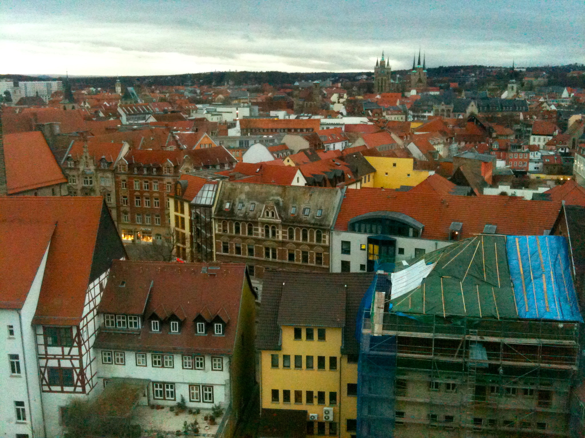 Blick Richtung Altstadt und Dom