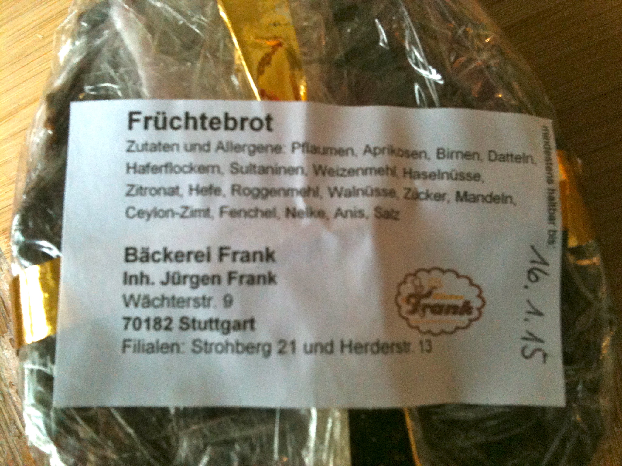 Bild 3 Bäckerei Frank in Stuttgart