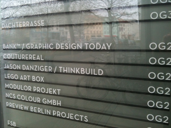 Bild 1 BANK Graphic Design Today in Berlin