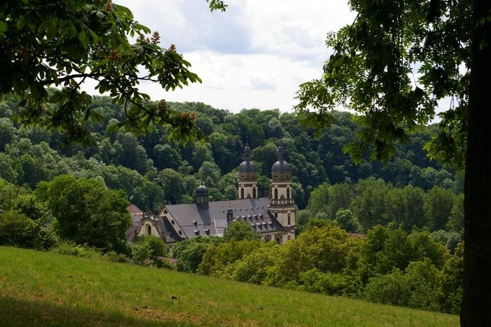 Bildungsstätte Kloster Schöntal von oberhalb