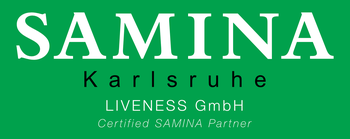 Logo von SAMINA Karlsruhe / LIVENESS GmbH in Karlsruhe