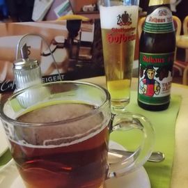 und für den kleinen Durst ein Rothaus Tannenzäpfle und Earl Grey Tee