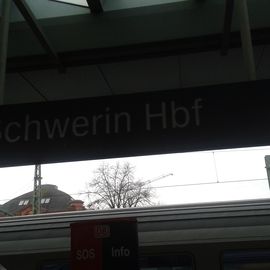 Bahnhof Schwerin Hbf in Schwerin in Mecklenburg