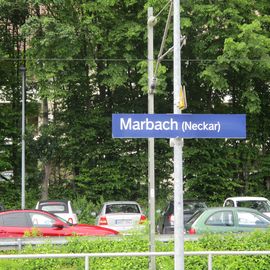 Bahnhof Marbach (Neckar) in Marbach am Neckar