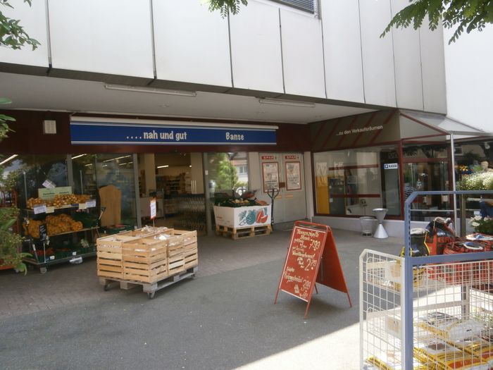 Supermarkt im Untergeschoß vom Kaufhaus Sämann