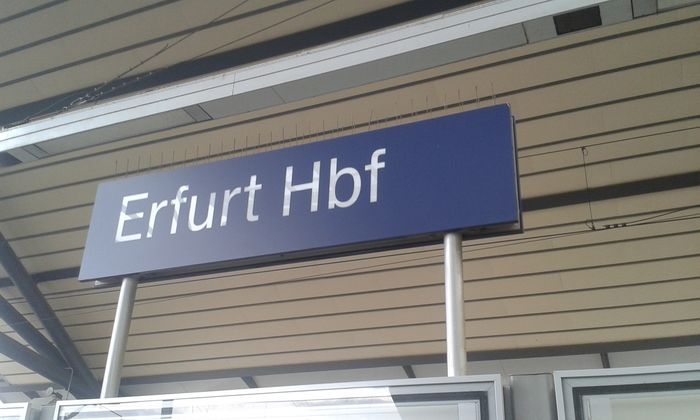 Bahnhof Erfurt Hbf (Hauptbahnhof)