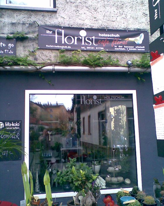 Florist Holzschuh Café floral seit 1876