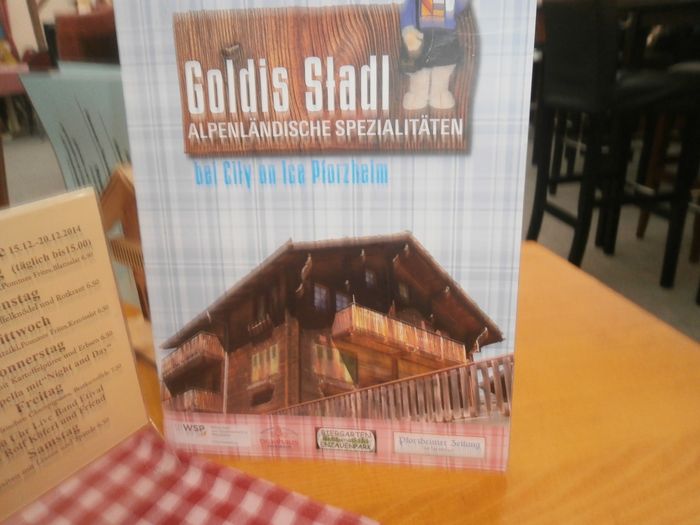 Goldis Stadl beim goldenen Weihnachtsmarkt