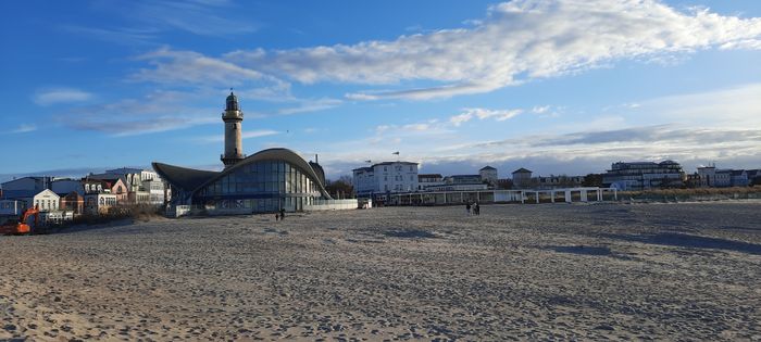 Strand bei Warnemünde