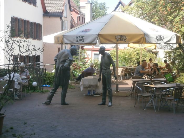 Eingang zur Terrasse