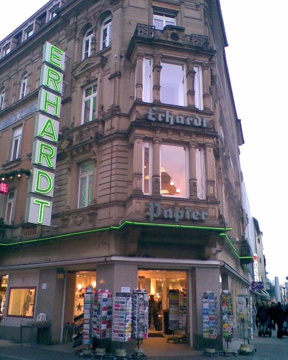 Erhardt moderne Bürowelt Ladengeschäft Am Ludwigsplatz