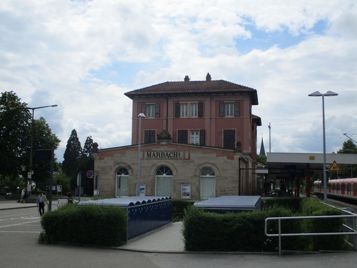 Bahnhof Marbach (Neckar)