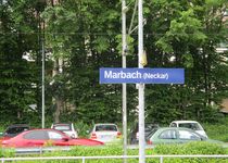 Bild zu Bahnhof Marbach (Neckar)
