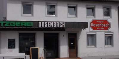 Dosenbach Metzgerei in Rheinweiler Gemeinde Bad Bellingen