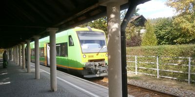 Bahnhof Waldbahn Bodenmais in Bodenmais