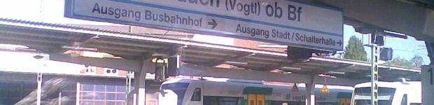 Bild zu Bahnhof Plauen (Vogtl) ob Bf