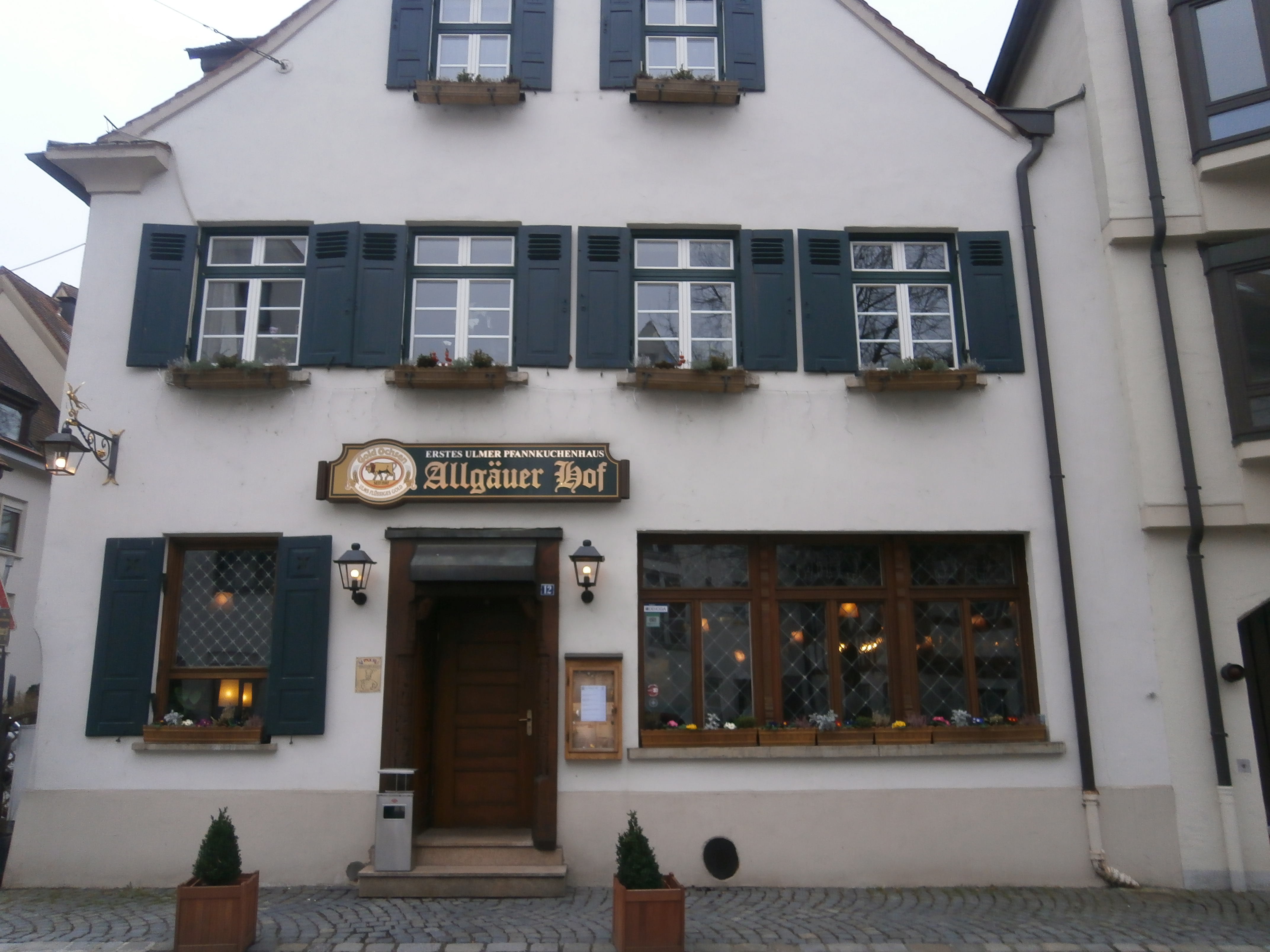 Bild 1 Erstes Ulmer Pfannkuchenhaus - Allgäuer Hof Familie Hagmayer in Ulm