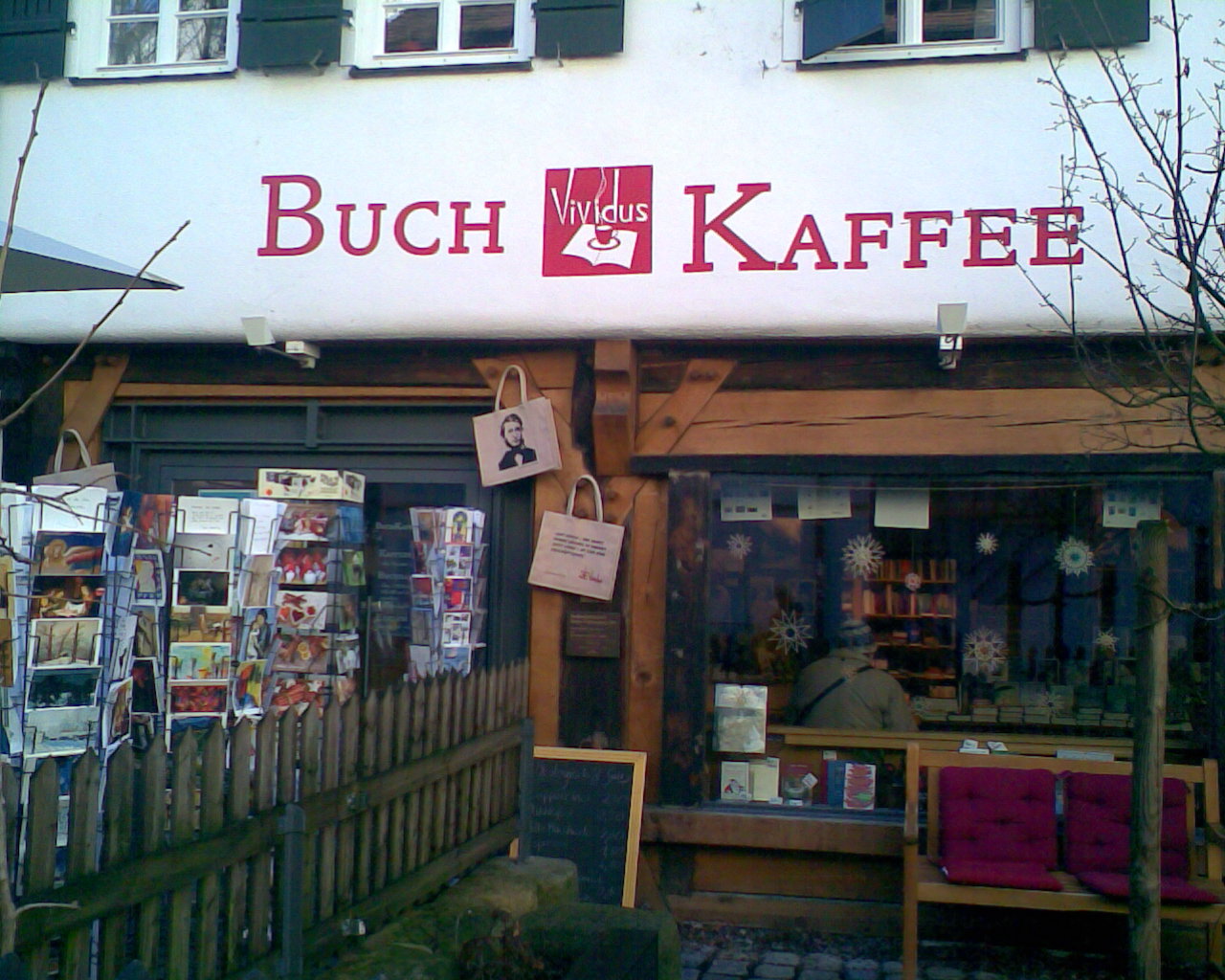 Bild 1 Buchkaffee Vividus in Tübingen