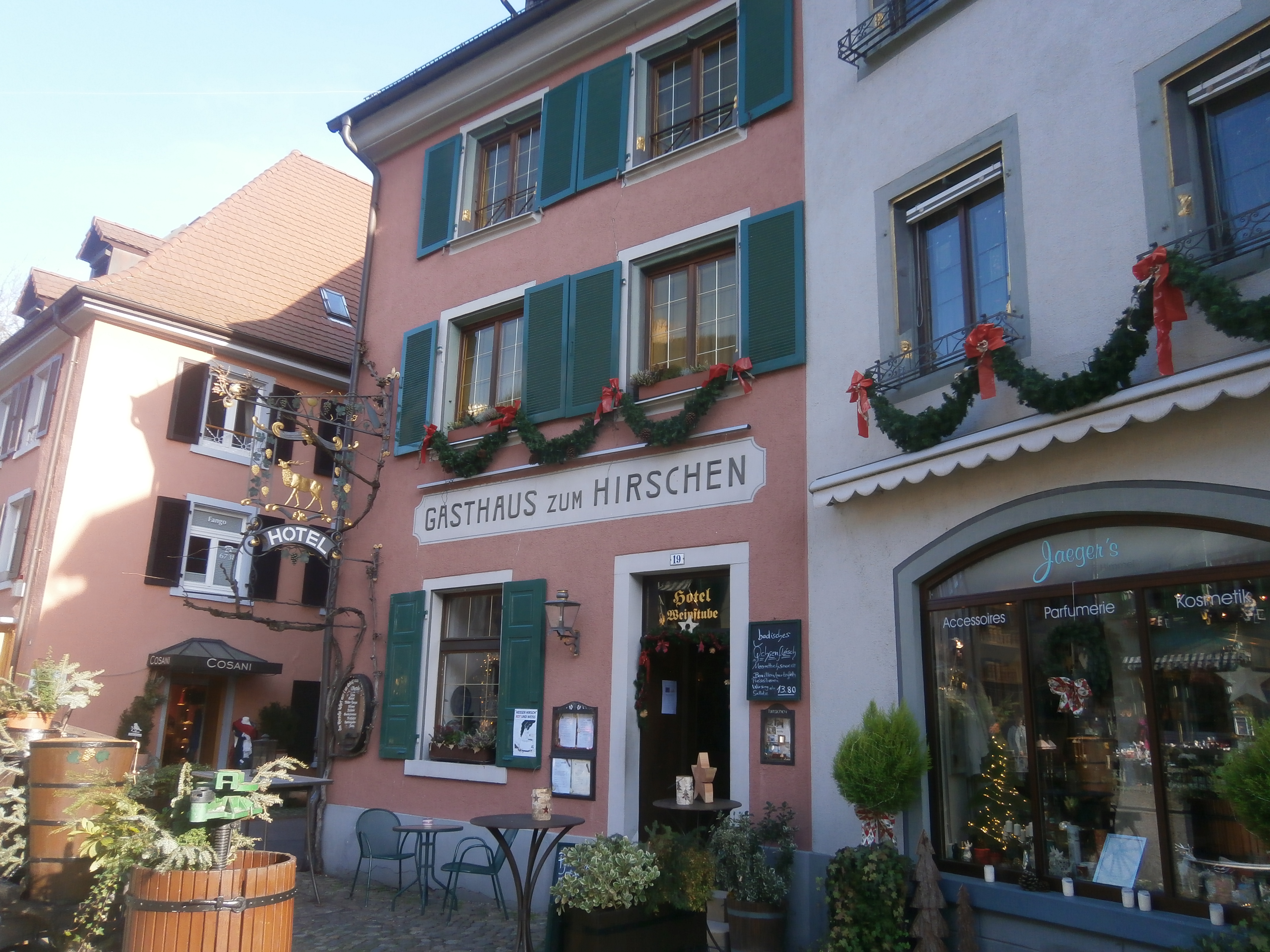 Bild 2 Hirschen in Staufen im Breisgau