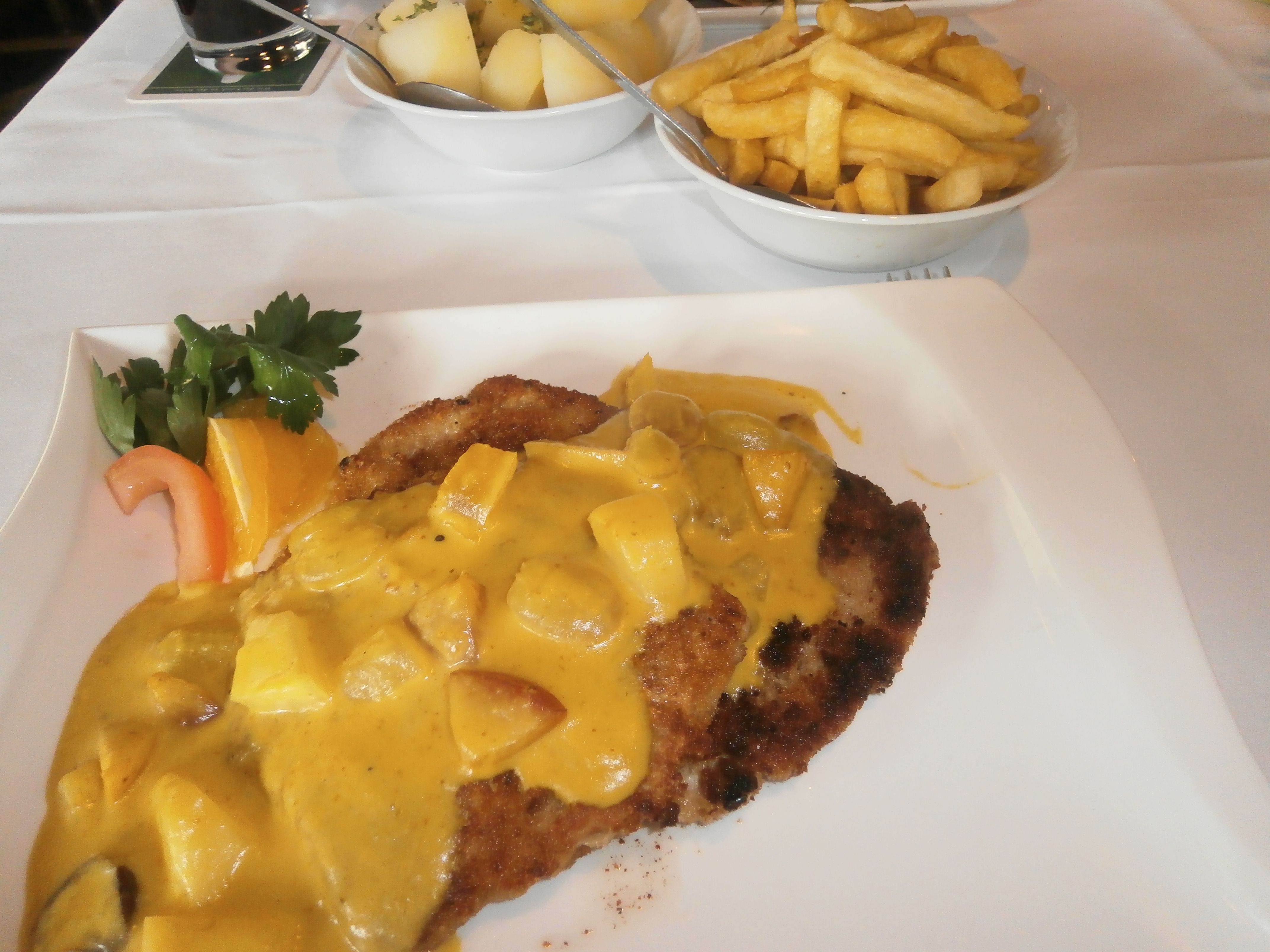 Schnitzel "Dienstreise nach Bombay"