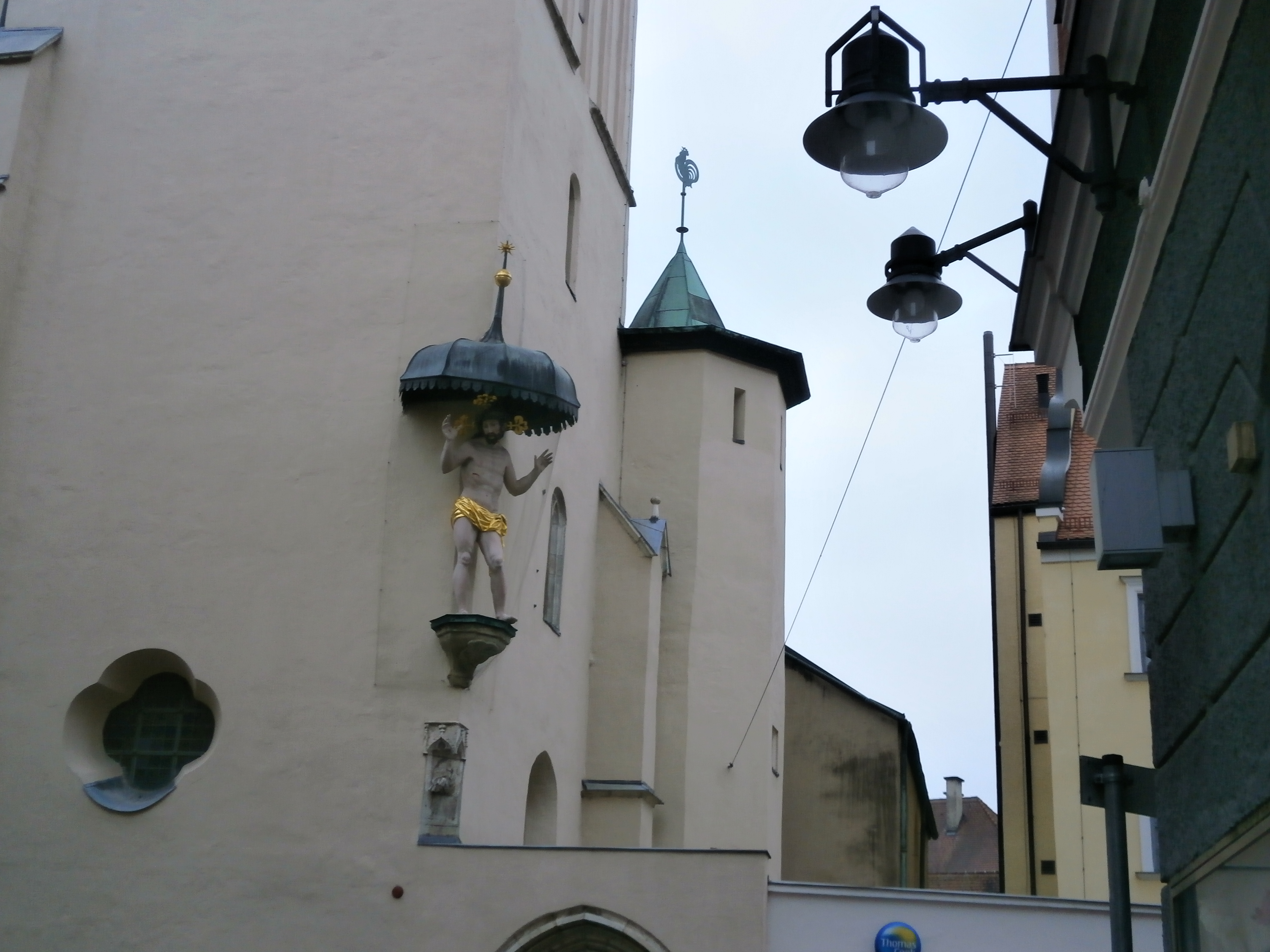 St. Moritz Kirche in der Fußgängerzone