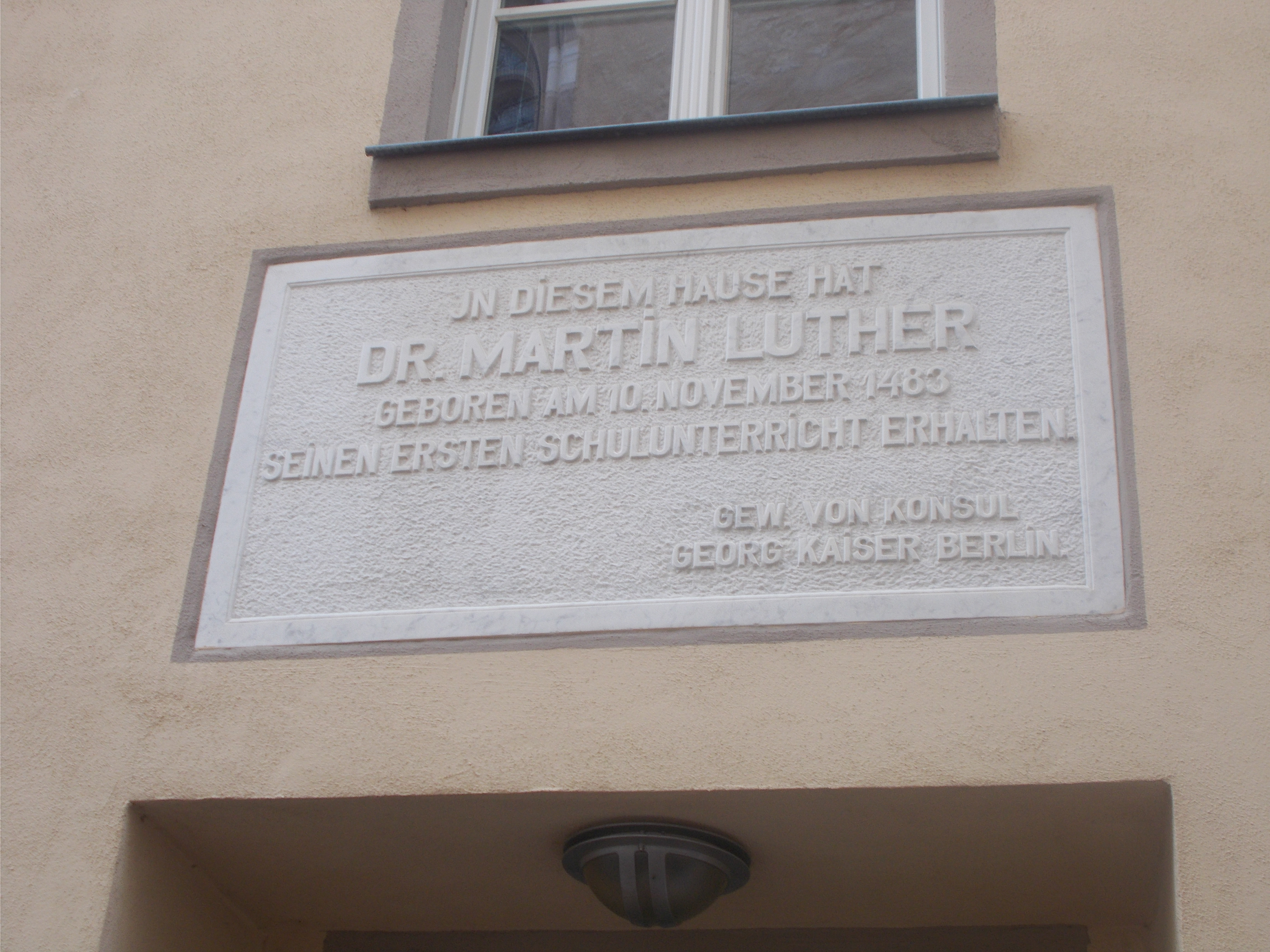 war früher die Schule Martin Luthers