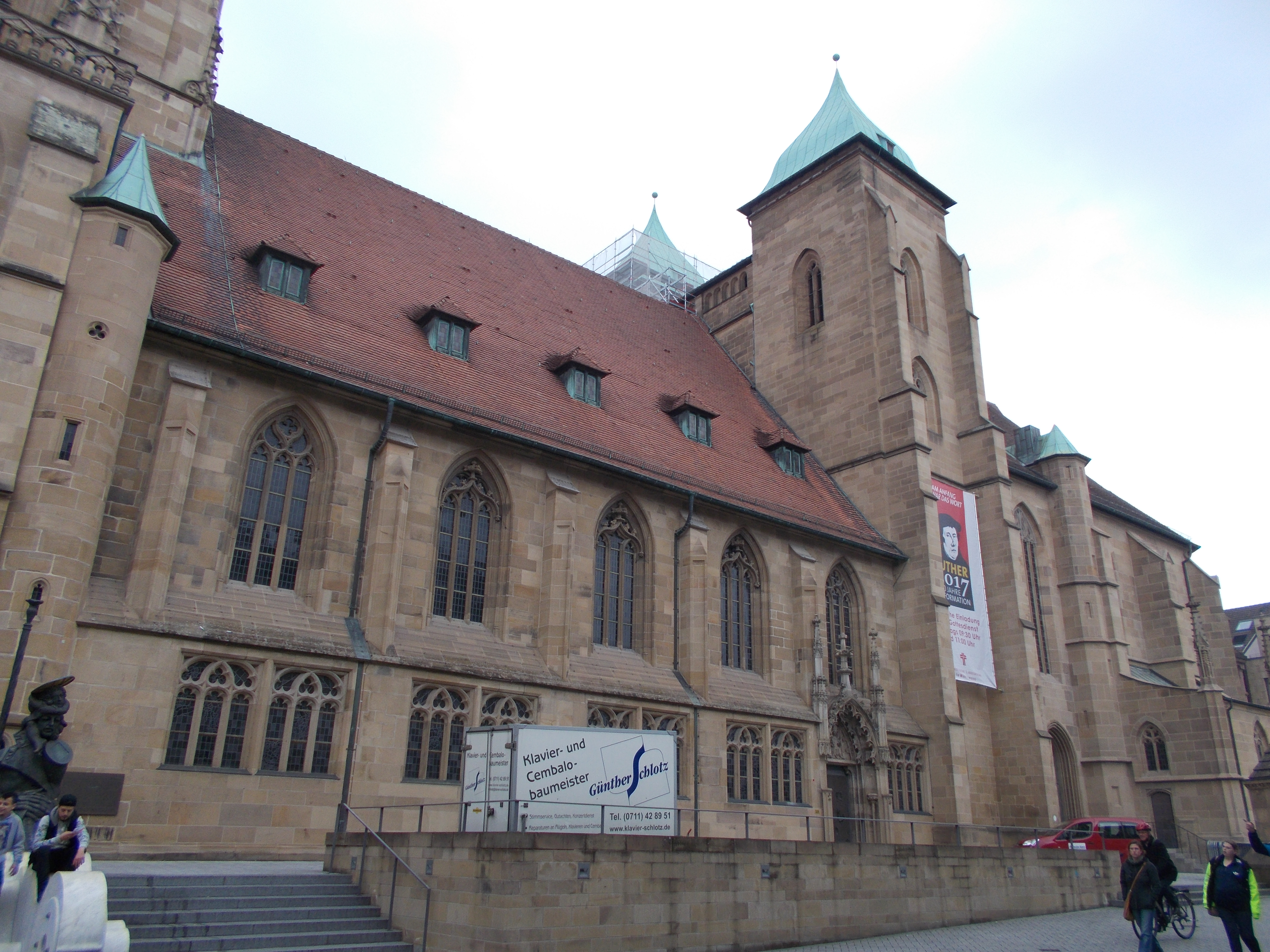 Bild 1 Kilianskirche Mesner Gerd Bäuerle in Heilbronn