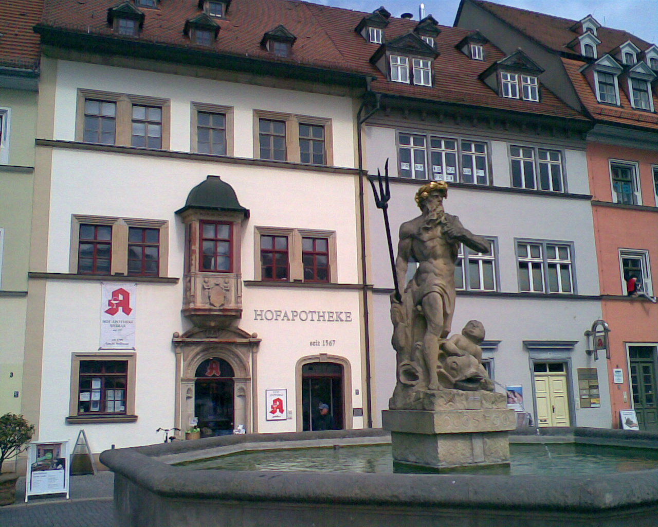 Bild 1 Hofapotheke in Weimar