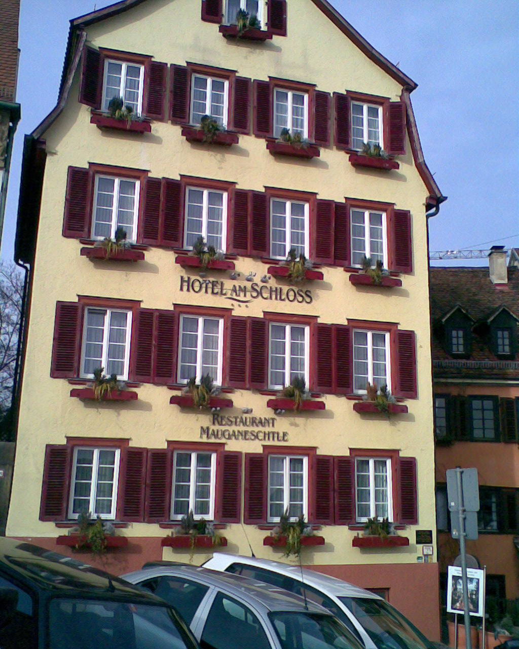 Bild 4 Am Schloß in Tübingen