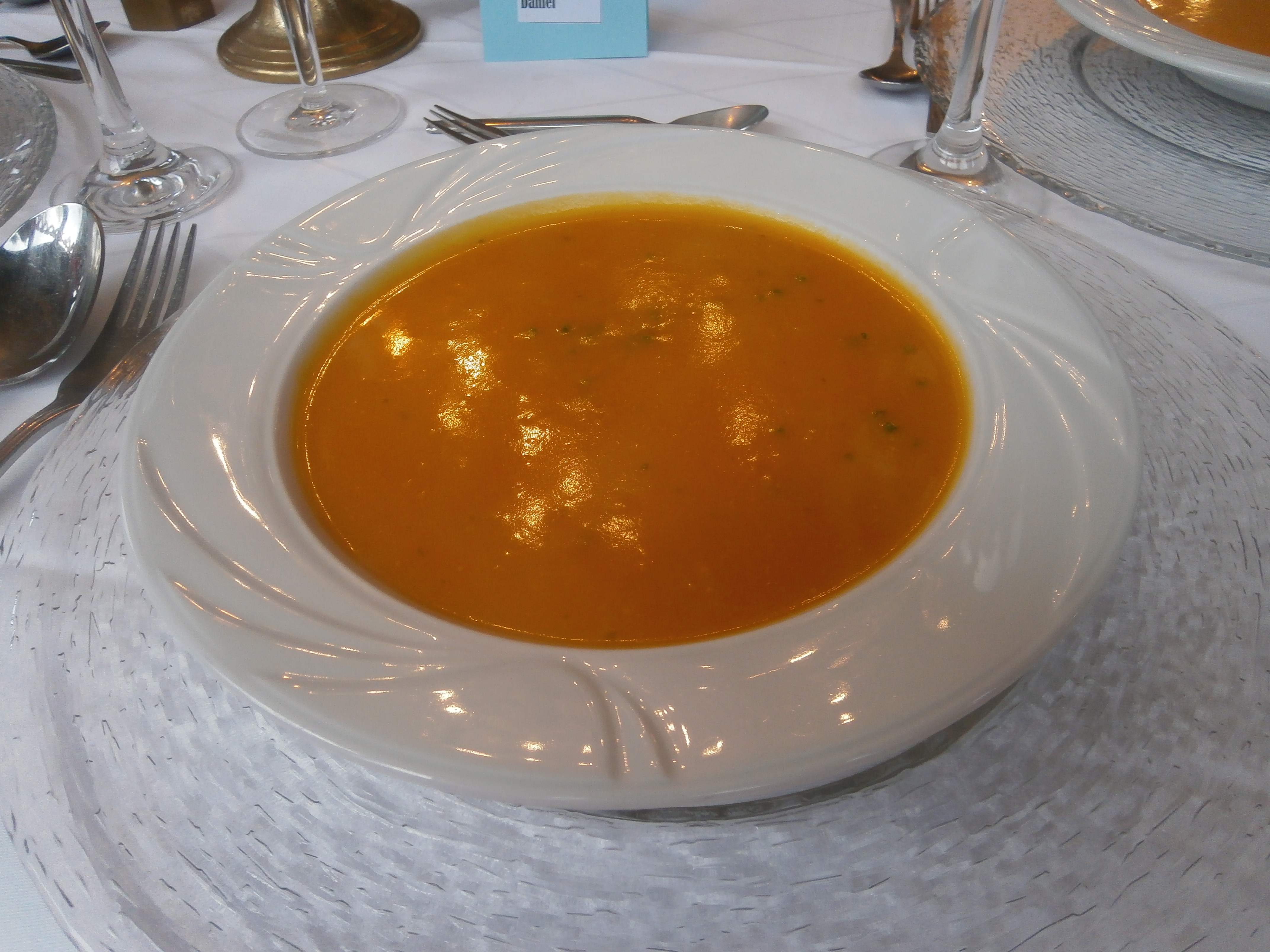 Kürbiscremesuppe