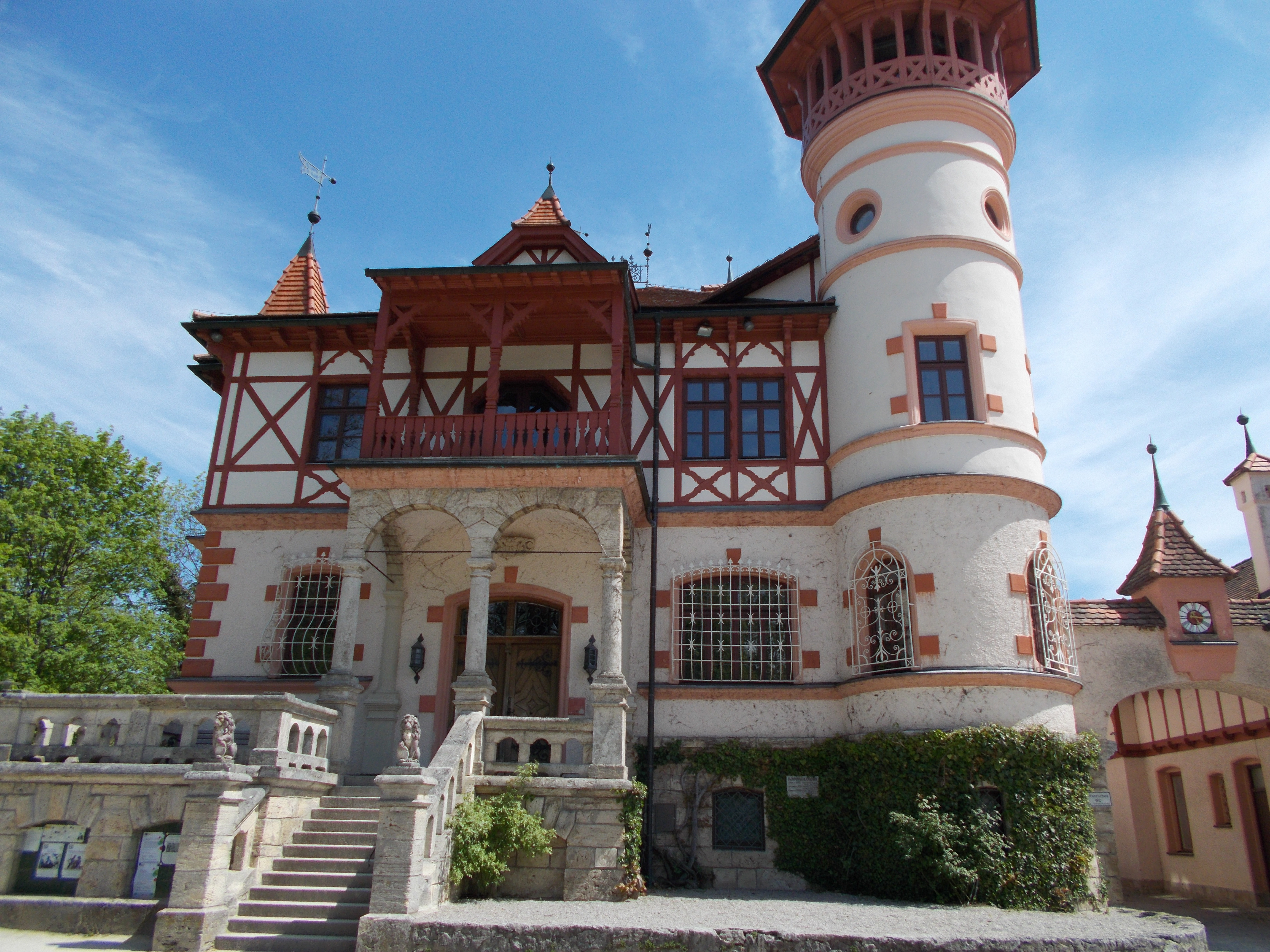 Kurparkschlösschen, erbaut 1888