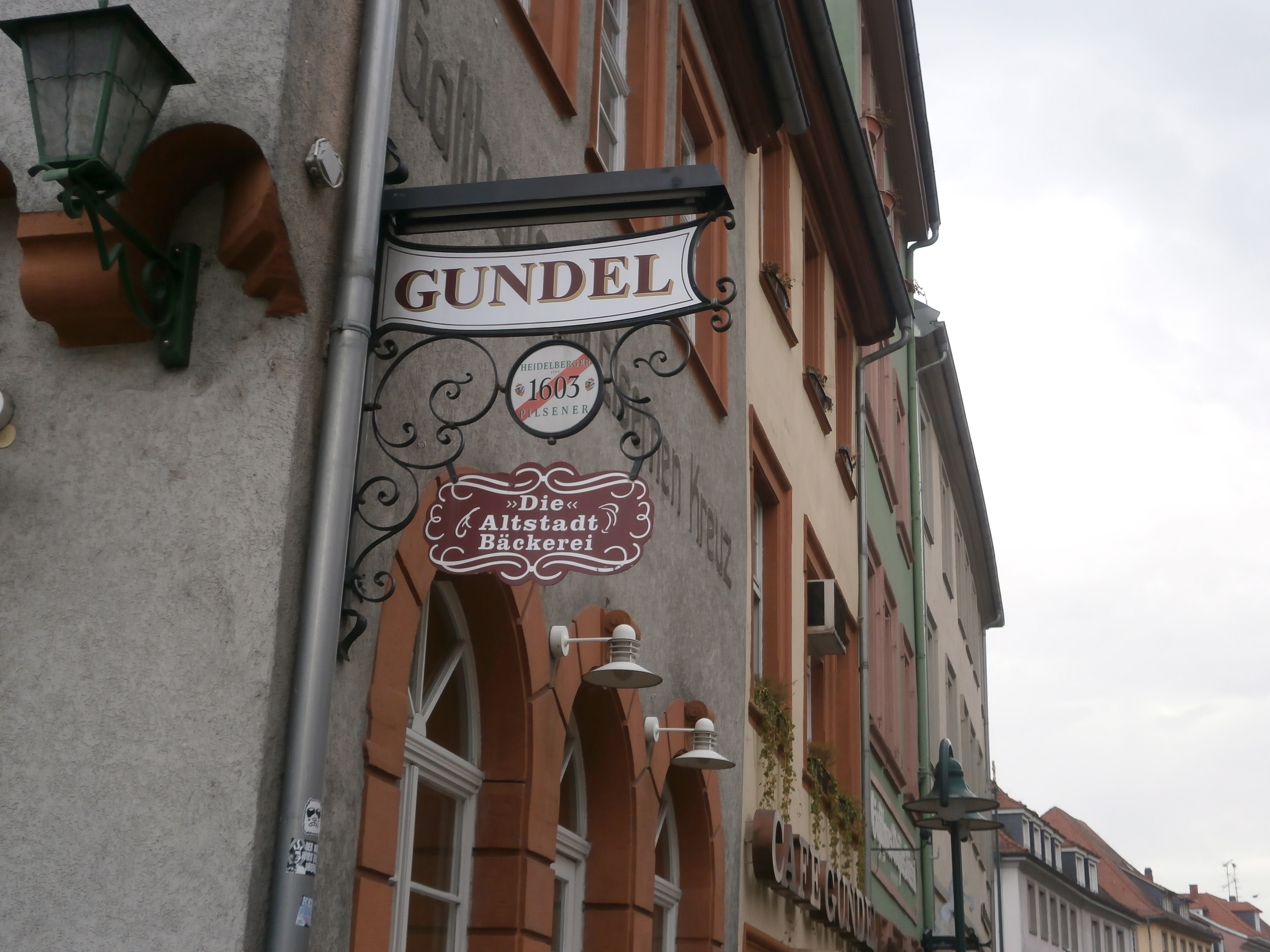 Bild 14 Gundel in Heidelberg