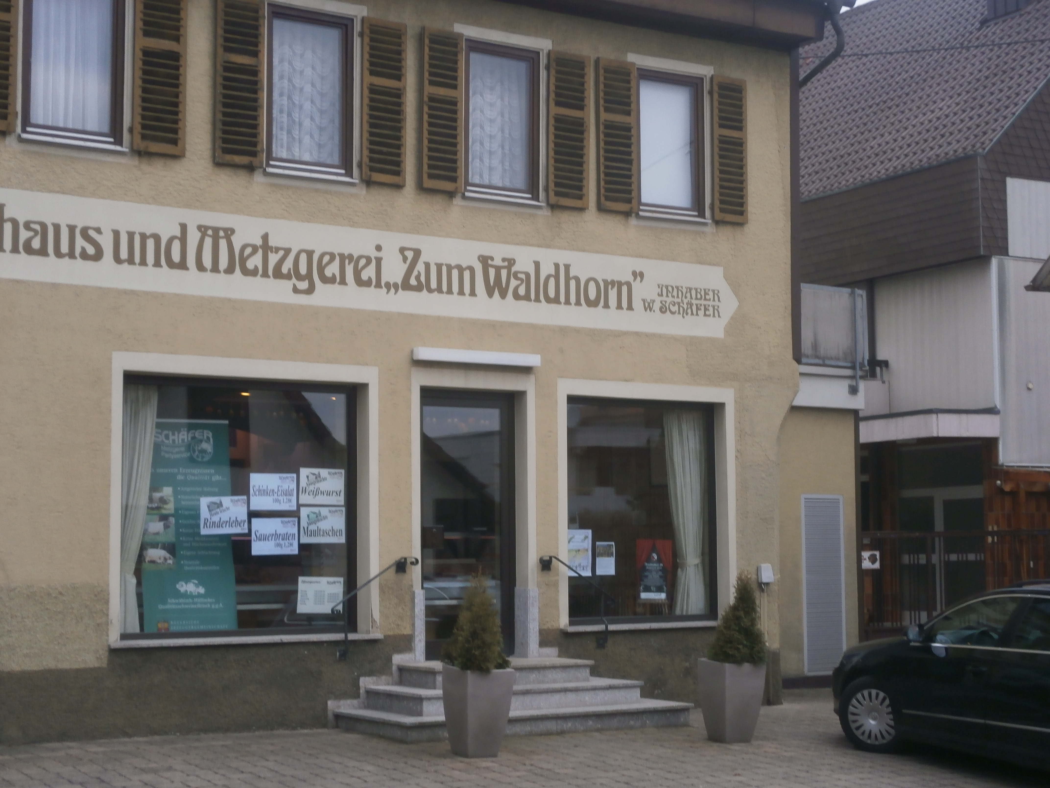 Bild 1 Metzgerei Schäfer in Wiernsheim