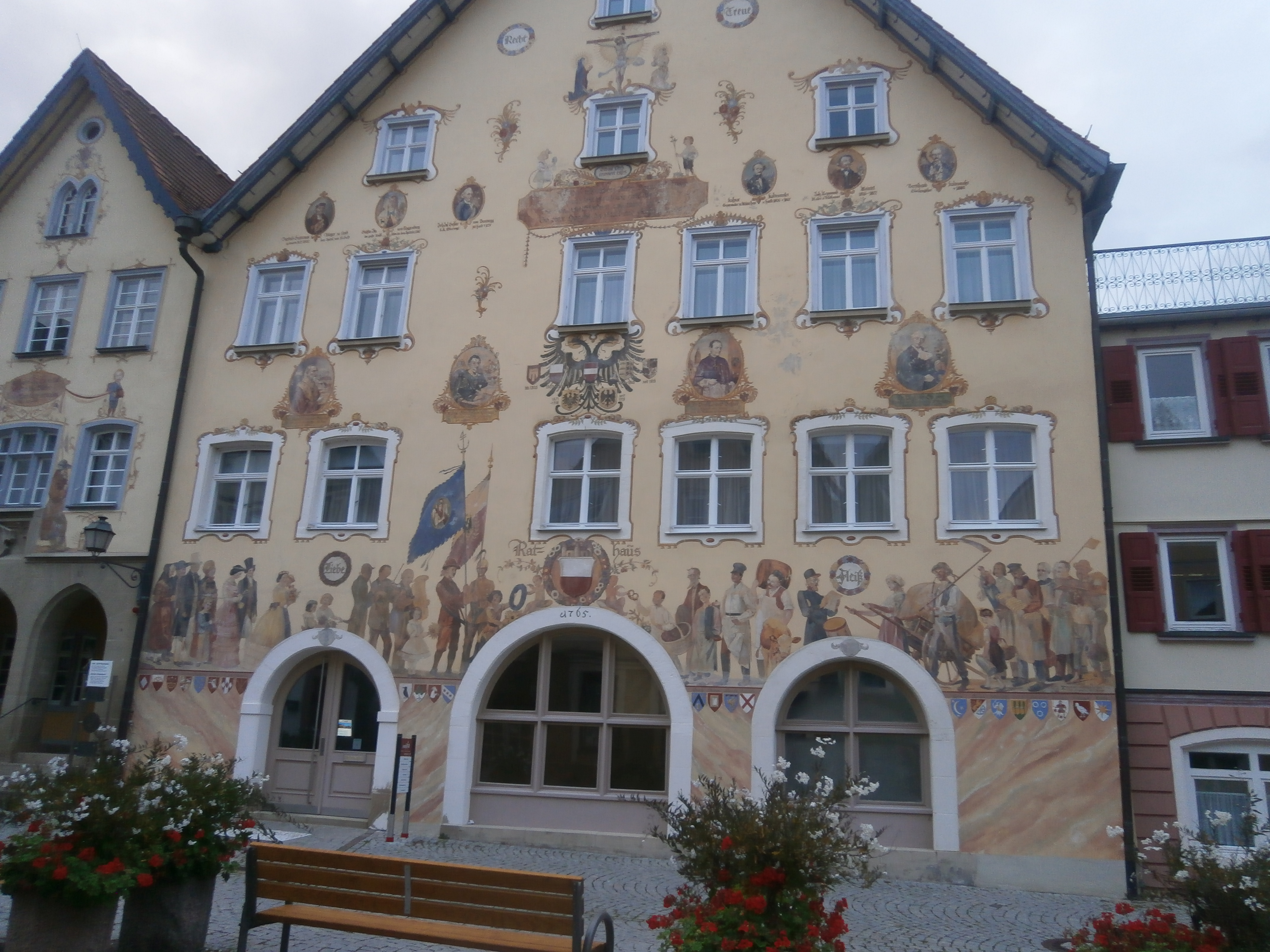 Bild 1 Bürgermeisteramt u. Stadtverwaltung in Horb am Neckar