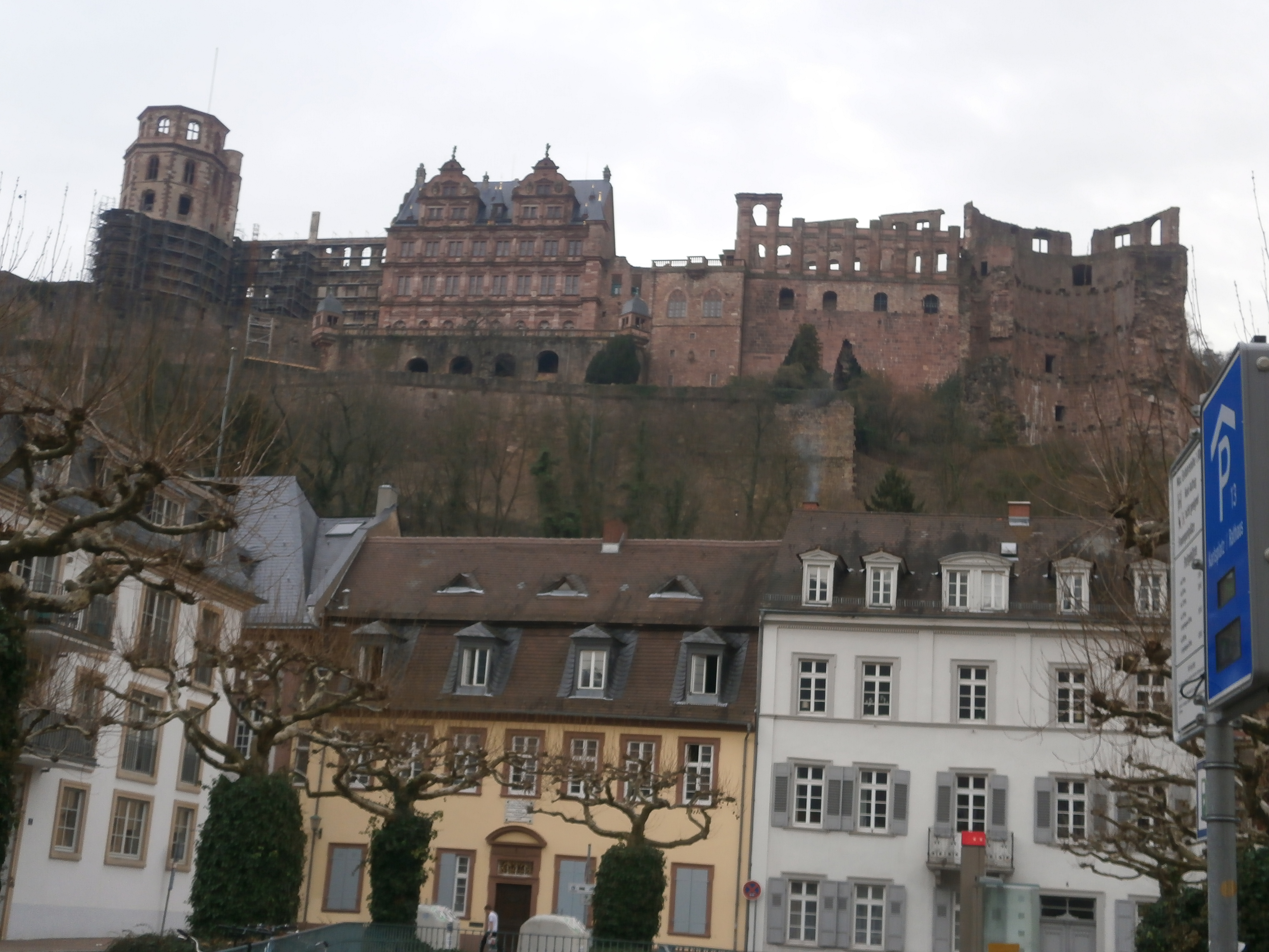 Bild 135 Schloss Heidelberg in Heidelberg