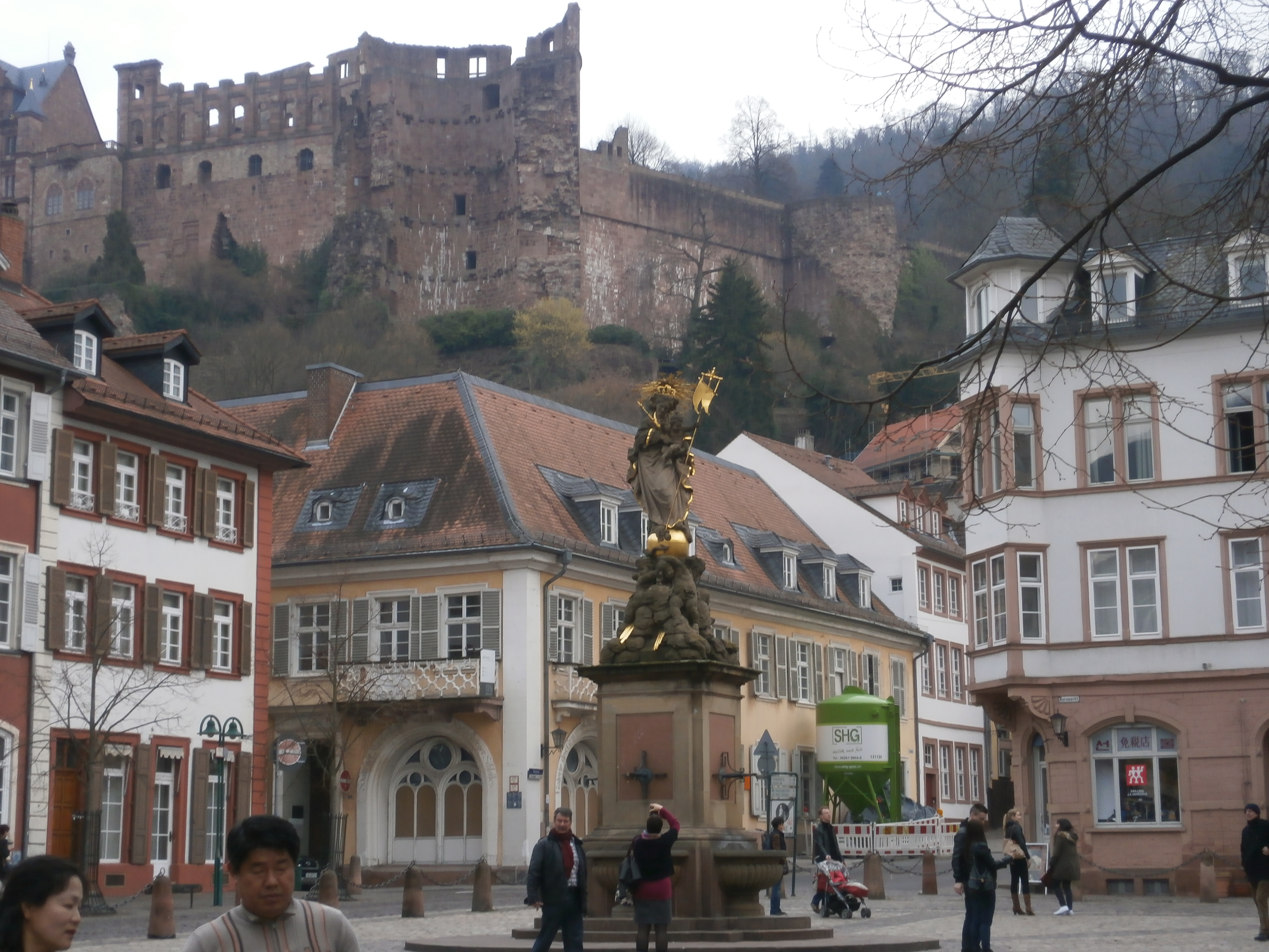 Bild 134 Schloss Heidelberg in Heidelberg
