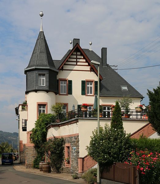 Gesamtansicht Burghotel Lorch