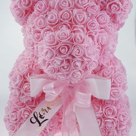 Rosenbär in Rosa/ Pink, Personalisiert.