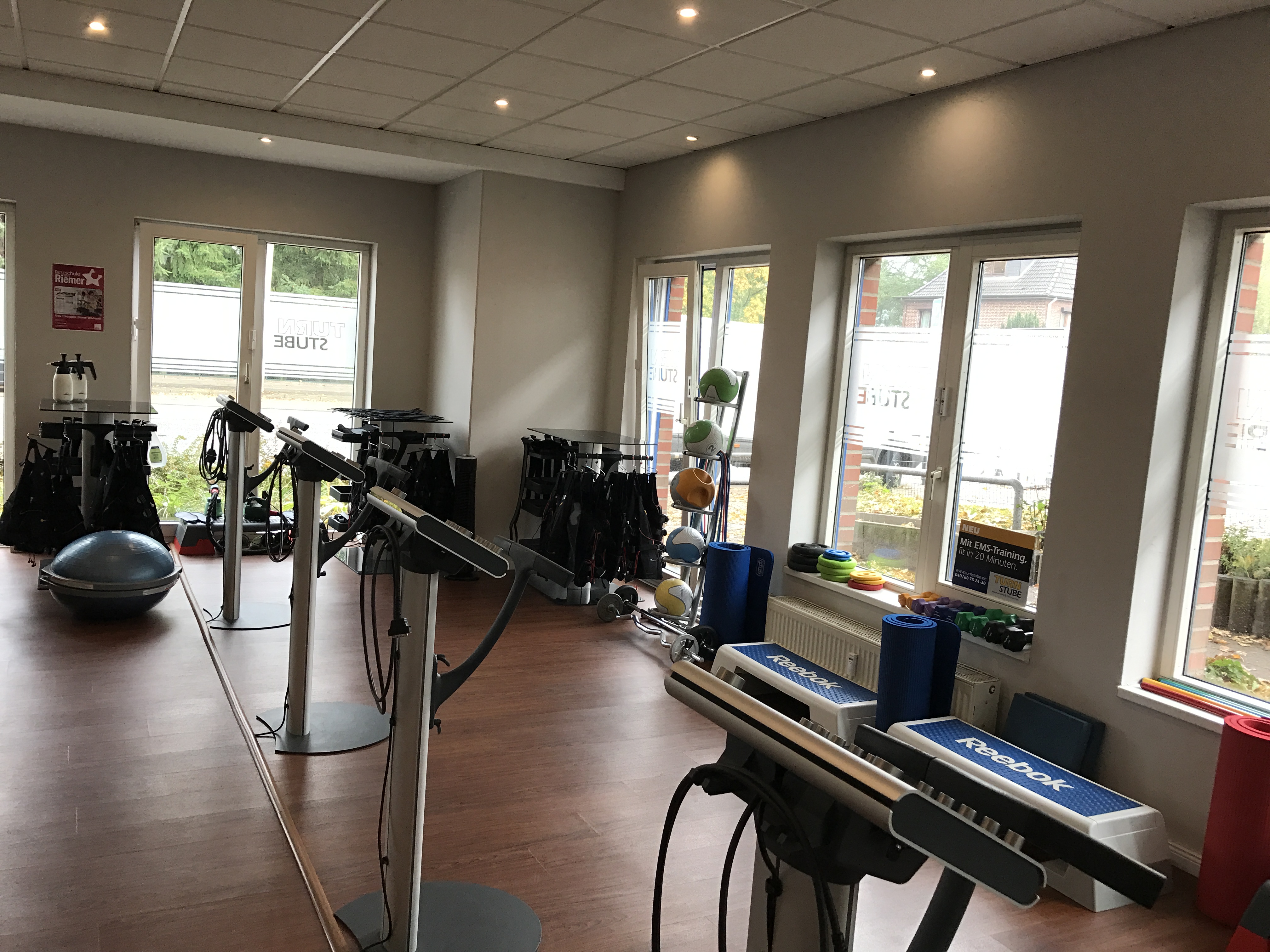 Trainingsfläche Turnstube EMS Studio