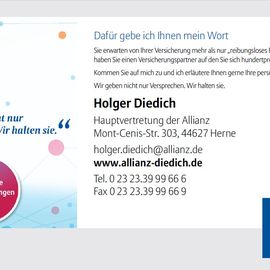 Allianz Versicherung Holger Diedich Hauptvertretung in Herne