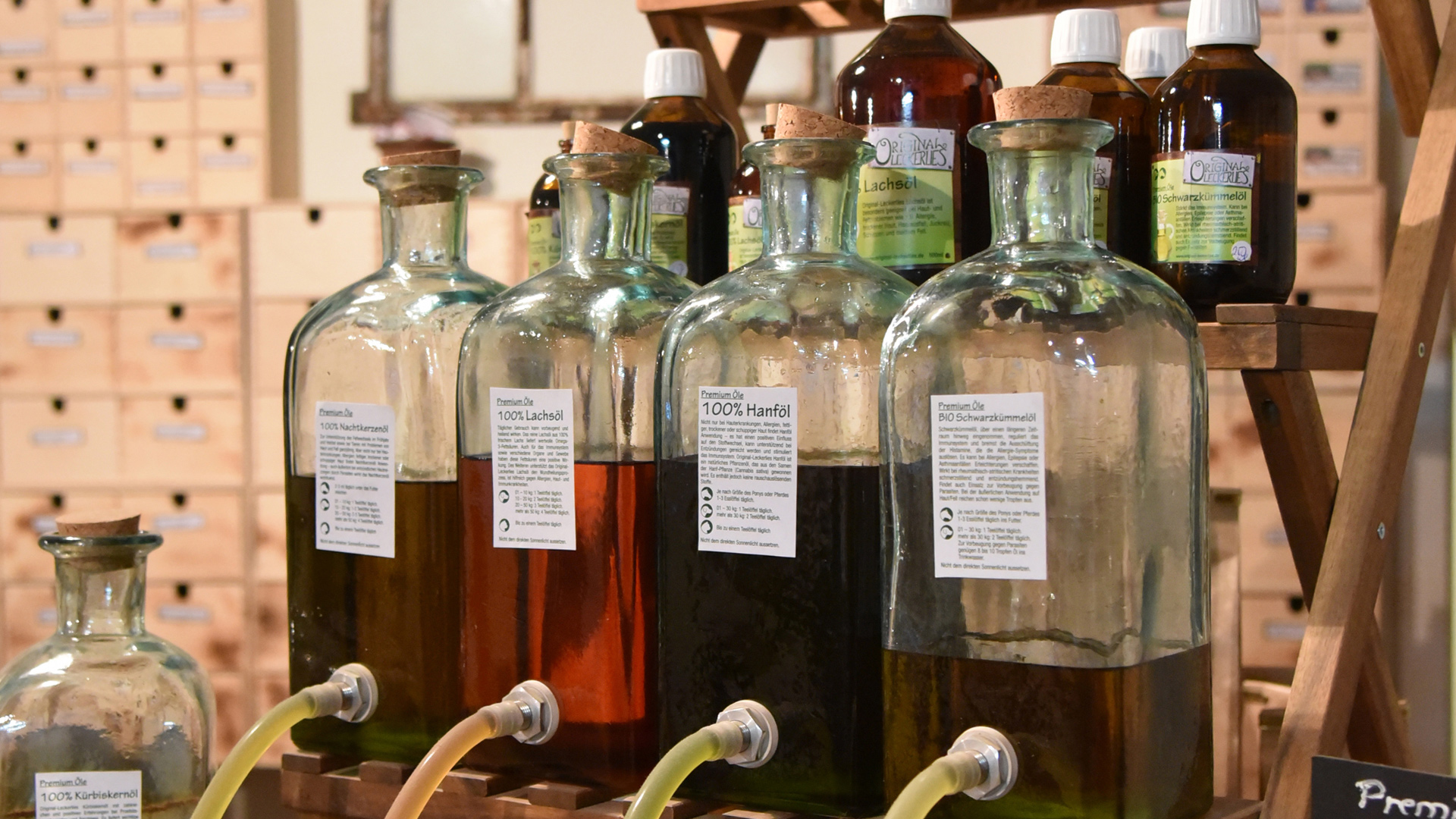 Hochwertige Bio-Öle von Original-Leckerlies