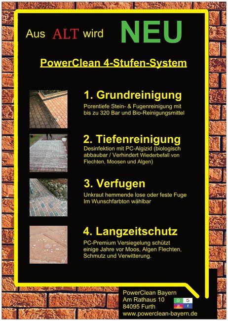 Nutzerbilder PowerClean Bayern Dach- und Pflasterreinigung