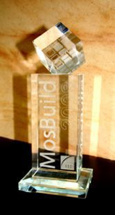 Auszeichnung Mosbuild- Schönster Messestand- 2. Platz 2008
