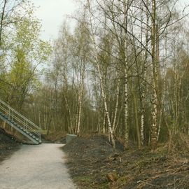 Weg zur zweiten Etappe der Himmelstreppe