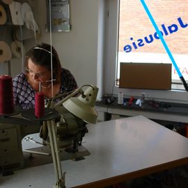 14:22 Uhr - Frau Barisch ohne jede Unterbrechung konzentriert bei der Arbeit 