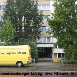 Heizungsbau Czisch, hier: Studentenwohnheim Leipzig