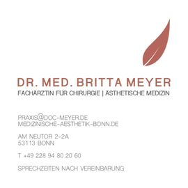 Praxis für ästhetische Medizin Dr. Britta Meyer in Bonn